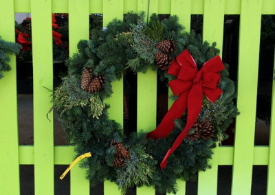 Mixed Wreath with Cones